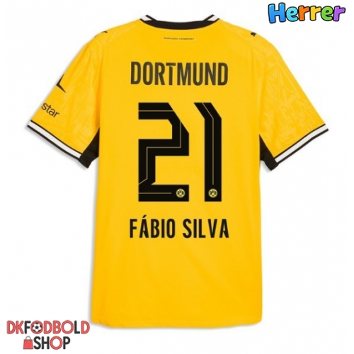 Borussia Dortmund Fabio Silva #21 Hjemmebanetrøje 2026-27 Kort ærmer